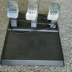 Thrustmaster T3PA pedals with 2 brake mods