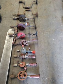 Hand Drill Vintage Drills