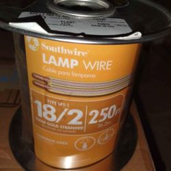 Southwire 250 ft. Clear 18/2 Lamp Wire as internal wiring for small household appliances
