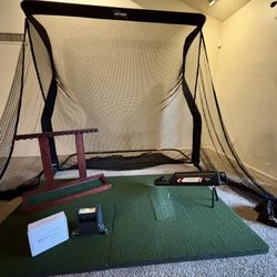 Golf Simulator Equipment Skytrak Net Return Sigpro 