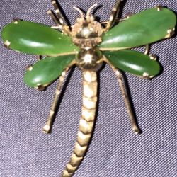 14k Gold Dragonfly