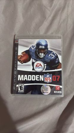 PLAYSTATION 3 MADDEN NFL 07 VIDEO GAME