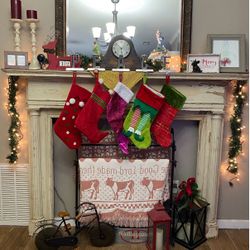 Antique Victorian Fireplace Mantel – Salvaged from Georgia Home