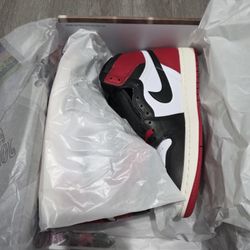 Jordan 1 BlkToe Sz 8.5 $140 Cash Final 