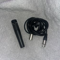 shure sm57 microphone + cable