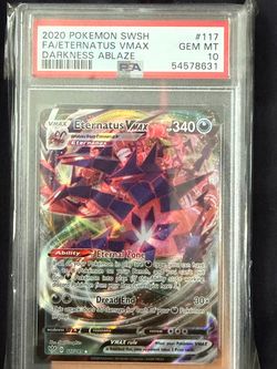 Eternatus VMAX Full Art PSA 10 Darkness Ablaze