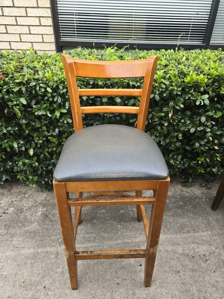 Wooden Bar Stool