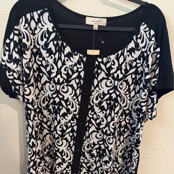 Black ladies blouse