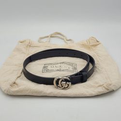 GUCCI GG Marmont Leather Belt 80 (US 6-8)