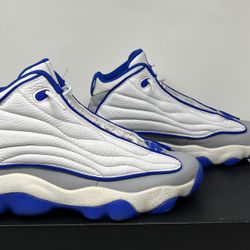 Jordan Pro Strong White Hyper Royal 