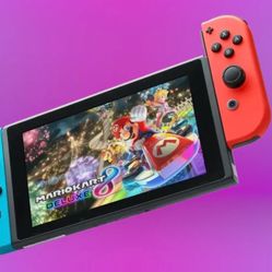 Used Nintendo switch comes with one free game