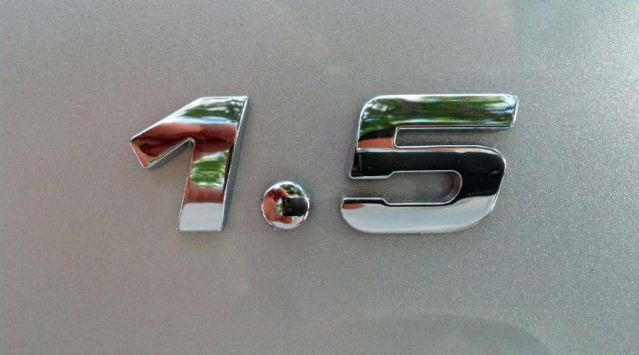 NEW Chrome 1.5 L High Quality Emblem Honda Civic Toyota Prius Volkswagen Golf BMW i8 JDM Badge  