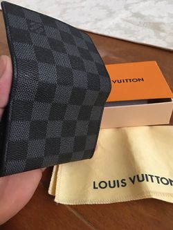 Louis Vuitton Mens Dameir Graphite Wallet for Sale in Eleven Mile