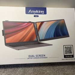 14” FHD 1080P Dual Screen Laptop Monitor Extender for 13-17.3” Laptops