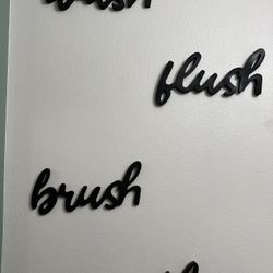 Bathroom Signs 