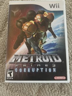 Metroid Prime 3:Corruption - Wii Game