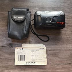 Olympus shoot and go film camera