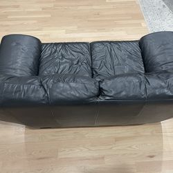 Leather sofa