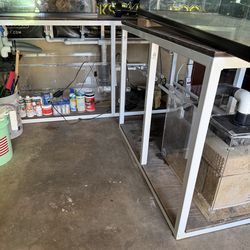 Fish tank low boys or steel custom stands