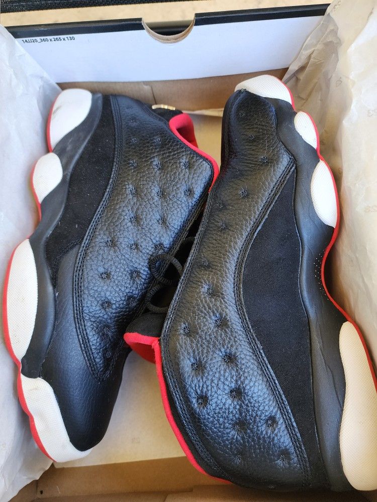 Air Jordan 13 Retro Low Size 12 Men Blk 