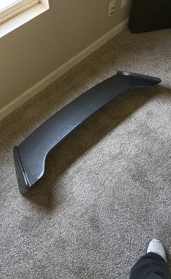 carbon fiber spoiler