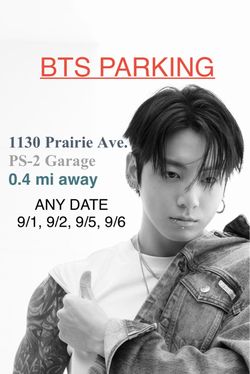 SOFI BTS PARKING