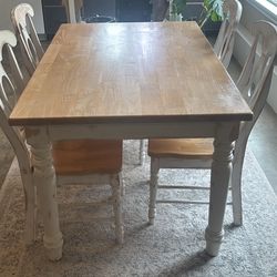 Farmhouse Table And Chairs 