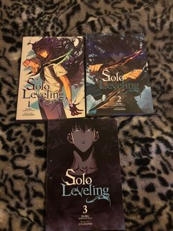 Solo Leveling Manga Volumes 1-3
