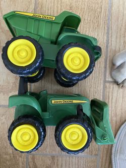 John Deere Tractor And Dump Truck