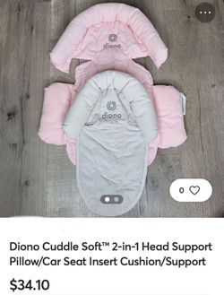 Diono 2-in-1 Cuddle Soft Head Support