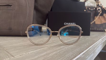 Brand new Chanel rhinestone glasses! Authentic and beautiful
