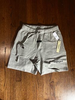 (S / M) Essentials Sweat Shorts Fog