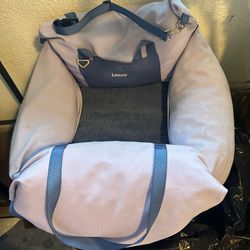 Lesure Duffle dog  carrier and car seat