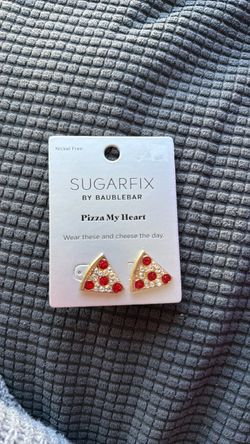 Sugarfix by BaubleBar Pizza Slice Stud Earrings
