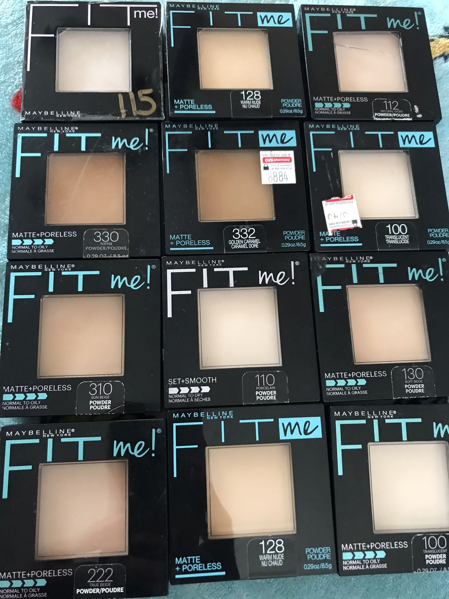 New Maybelline Fit Me Powder Foundations 