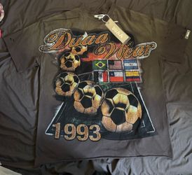 Duaa T-Shirt WC 93 Soccer Worldwide Grey