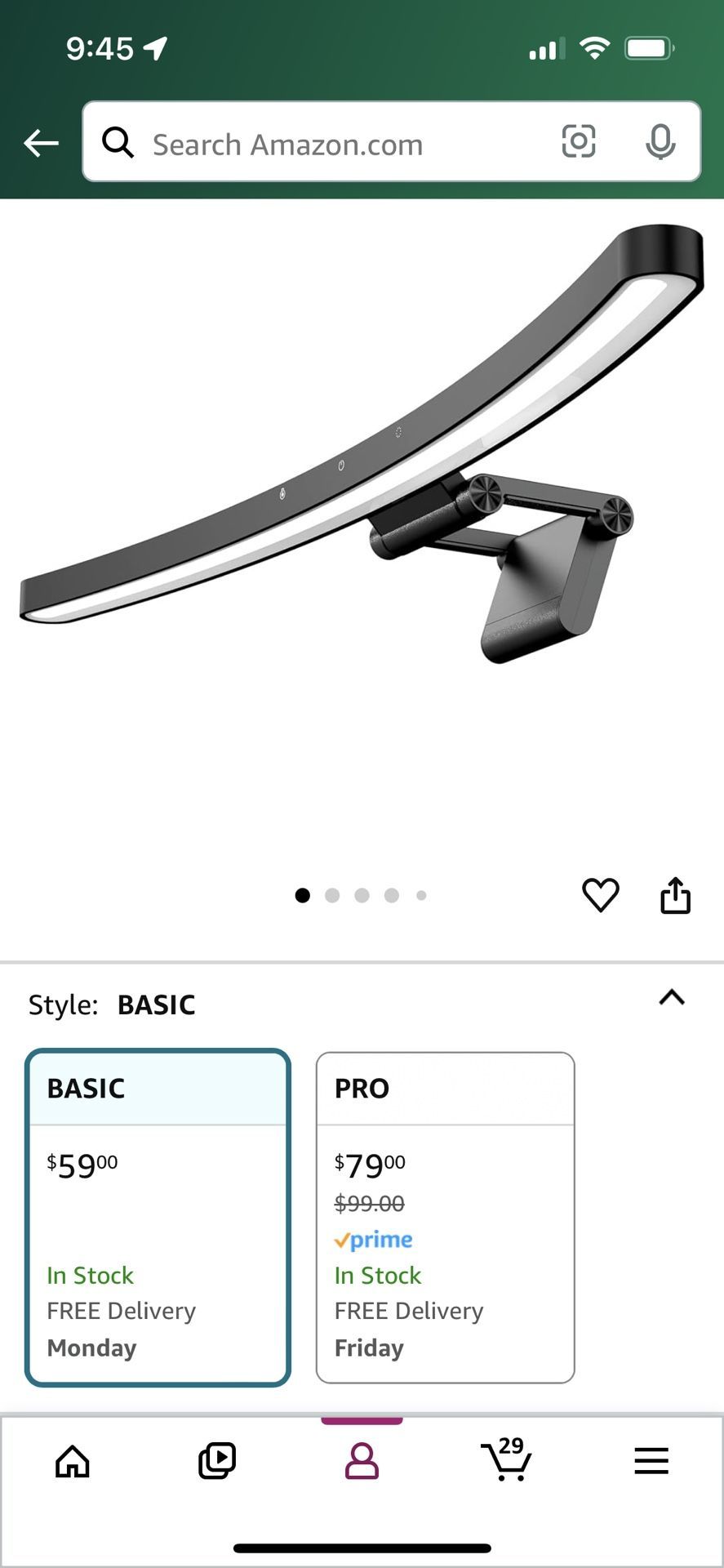 Light Bar For Curved Monitor