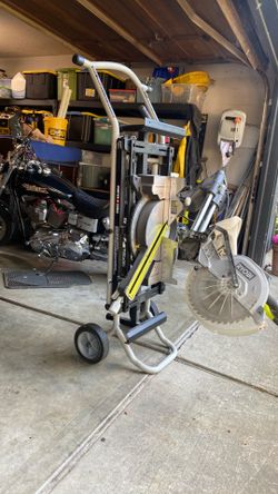 Ryobi 12” compound miter saw and stand