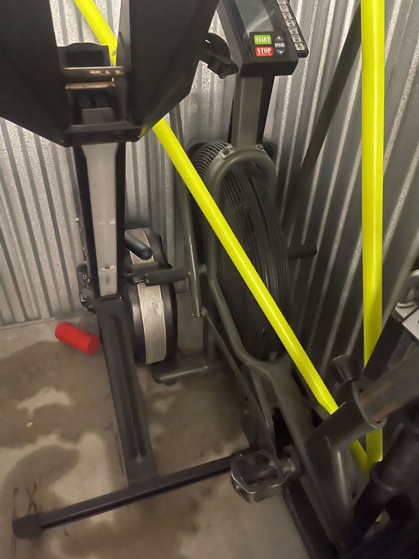 Rower and assault bike