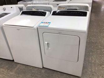 Whirlpool Cabrio washer and dryer set