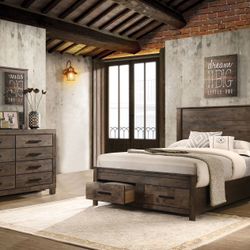  King Bedroom Set 4pc