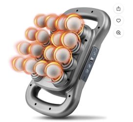 16 Head Massage Gun Deep, 2026 Upgrade 16-Drive Back Muscle Massager with 9 Modes & 9 Intensities, Quiet Powerful Waist Back Massager Set for Shoulder