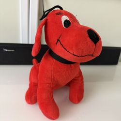 Aurora® Playful Clifford® Sitting Clifford Stuffed Animal - Childhood Nostalgia - Lasting Companionship 
