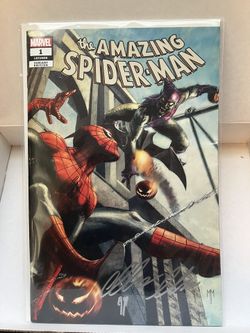 The Amazing Spiderman #1 Marco Mastrazzo Signed