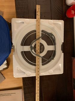 Whirlpool/kitchenAid microwave glass turntable