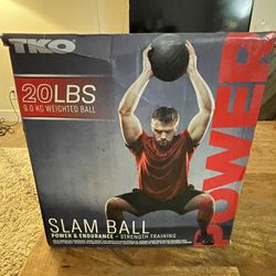 TKO 20lb Slam Ball