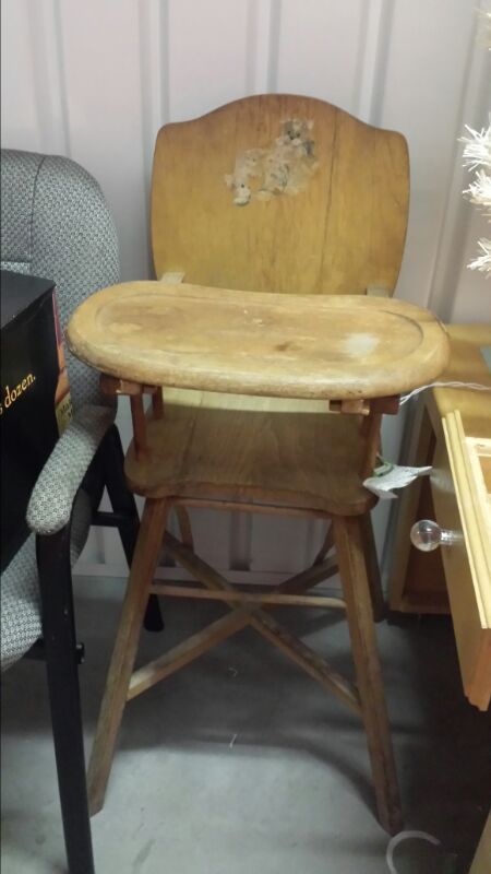 Antique High Chair 200 years old