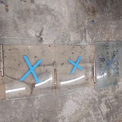 Toyota Wing Window Door Glass 