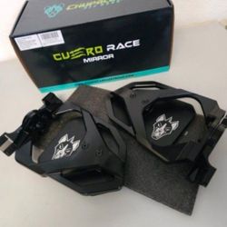 New Chupacabra Black Cuero Race Side View Mirrors Canam Rzr