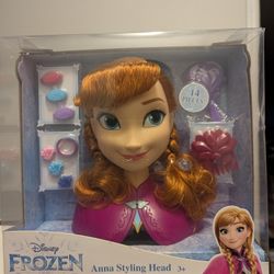 Disney Frozen Anna Styling Head